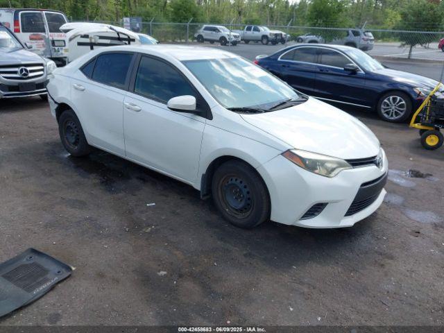  Salvage Toyota Corolla