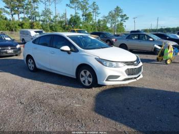  Salvage Chevrolet Cruze