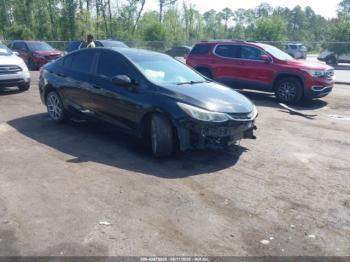  Salvage Chevrolet Cruze