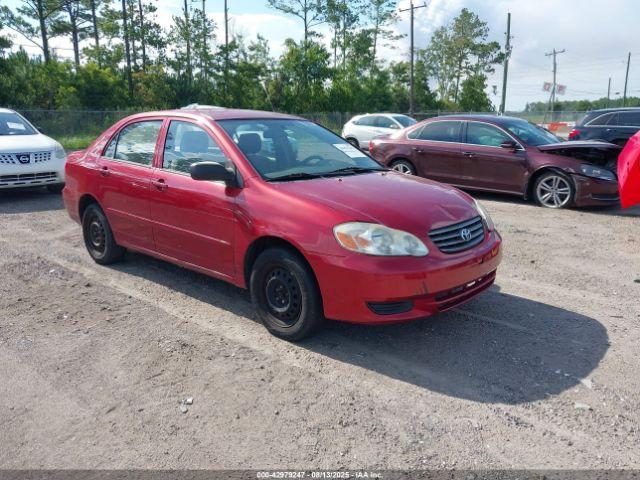  Salvage Toyota Corolla