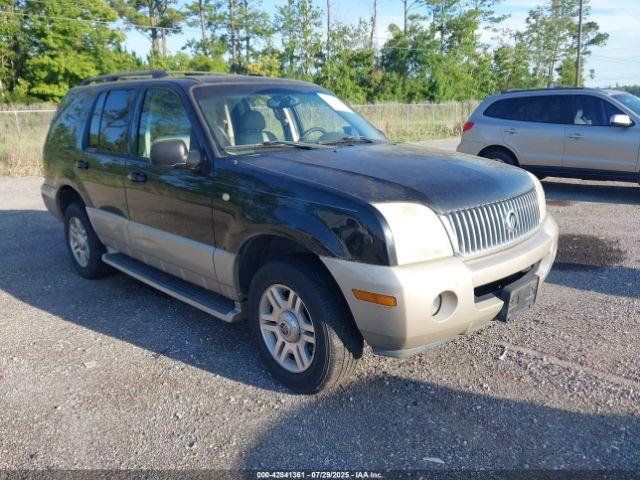 Salvage Mercury Mountaineer
