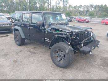  Salvage Jeep Wrangler