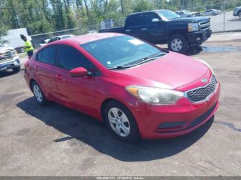  Salvage Kia Forte