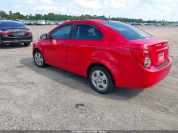  Salvage Chevrolet Sonic