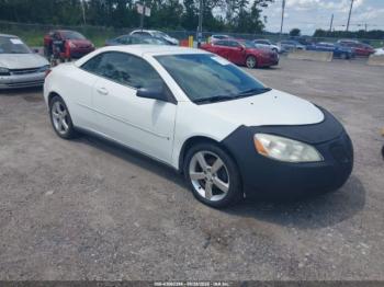 Salvage Pontiac G6