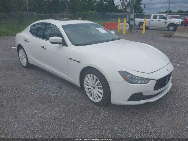  Salvage Maserati Ghibli