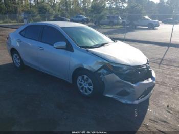  Salvage Toyota Corolla