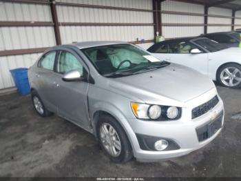  Salvage Chevrolet Sonic