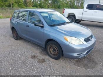  Salvage Toyota Matrix