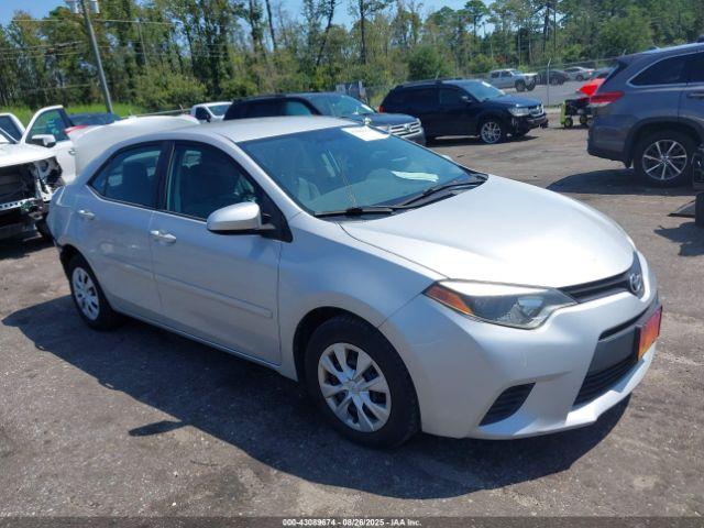  Salvage Toyota Corolla