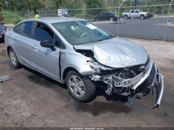  Salvage Chevrolet Cruze