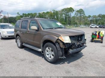  Salvage Nissan Pathfinder