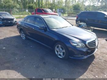  Salvage Mercedes-Benz E-Class