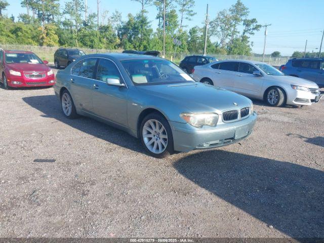  Salvage BMW 7 Series