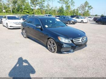  Salvage Mercedes-Benz E-Class