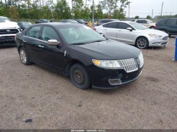  Salvage Lincoln MKZ