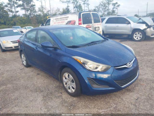  Salvage Hyundai ELANTRA