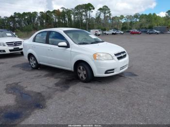  Salvage Chevrolet Aveo