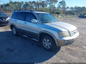  Salvage Toyota Highlander