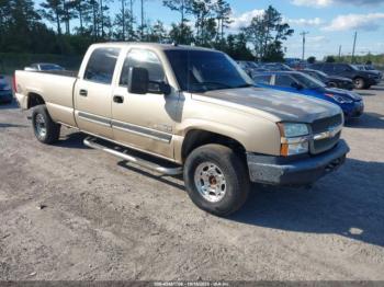  Salvage Chevrolet Silverado 2500
