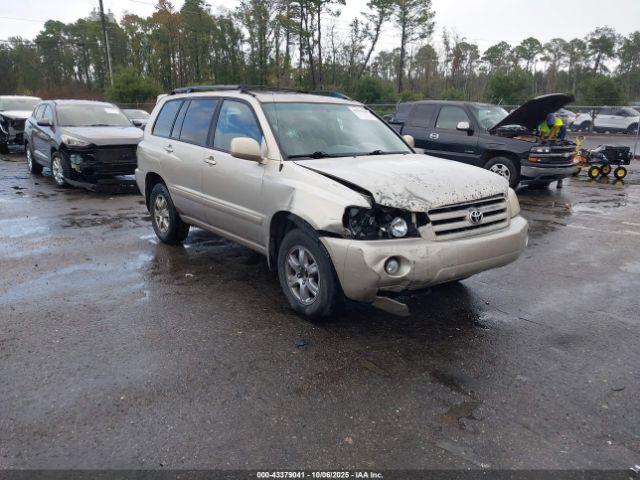  Salvage Toyota Highlander