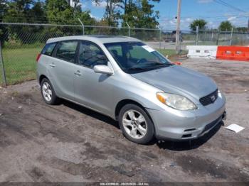  Salvage Toyota Matrix