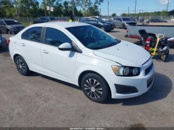  Salvage Chevrolet Sonic