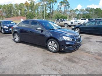  Salvage Chevrolet Cruze