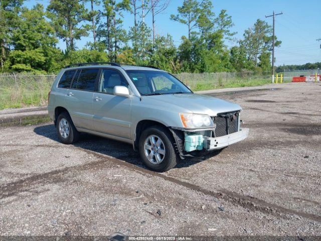  Salvage Toyota Highlander