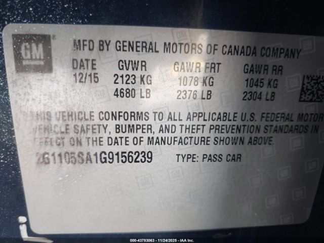 Chevrolet Impala 1lt Image 5