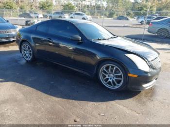  Salvage INFINITI G35