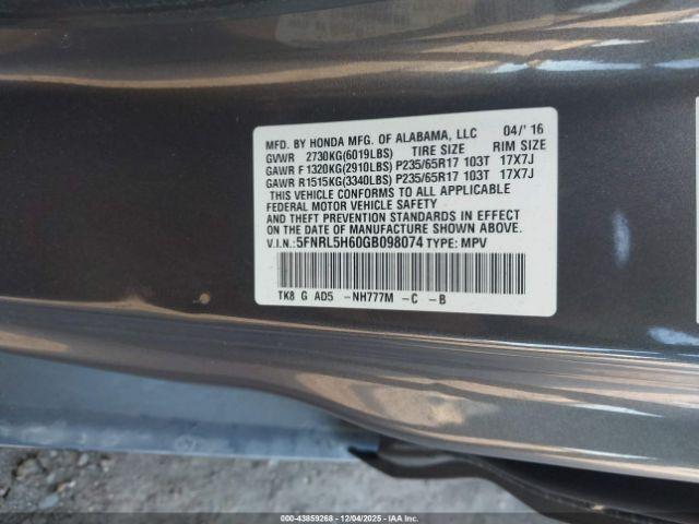 Honda Odyssey Ex-l Image 5
