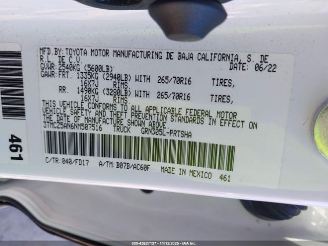 Toyota Tacoma Trd Off Road Image 15