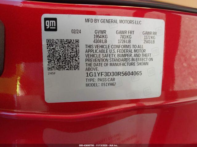 Chevrolet Corvette Rwd  3lz Image 7