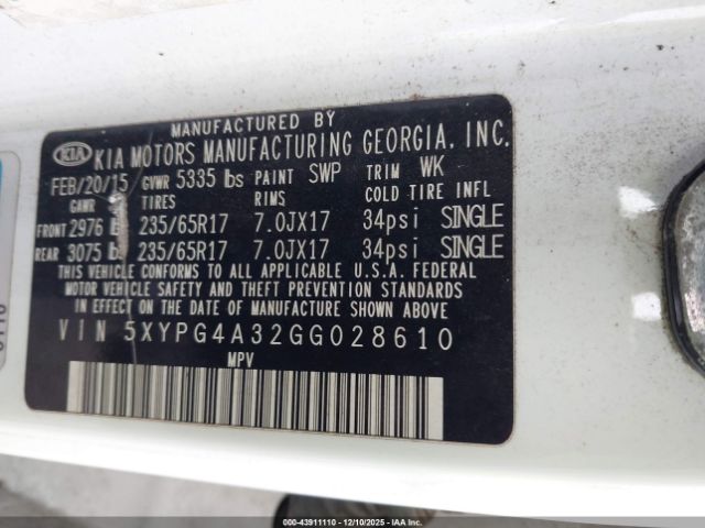 Kia Sorento 2.4l Lx Image 10