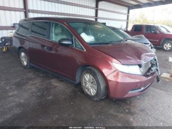  Salvage Honda Odyssey