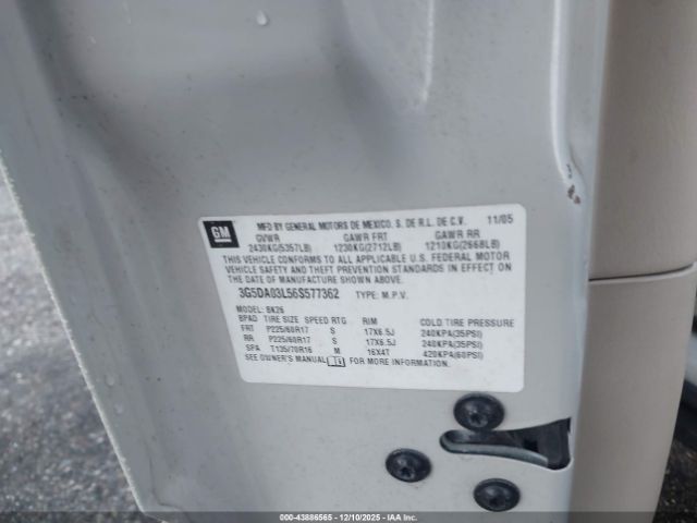 Buick Rendezvous Cx Image 7