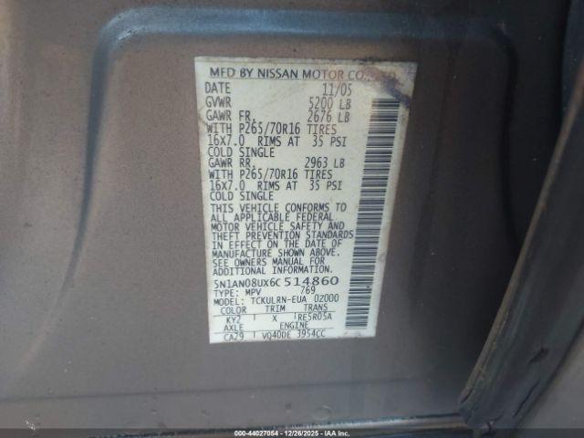 Nissan Xterra S Image 7