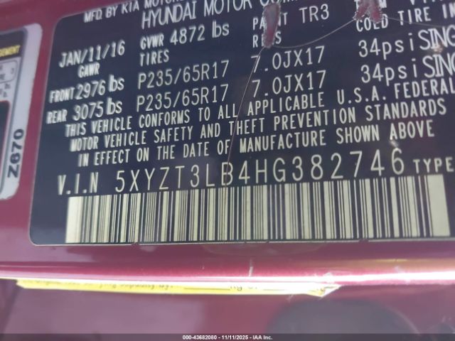 Hyundai SANTA FE 2.4l Image 16