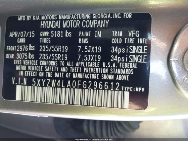 Hyundai SANTA FE 2.0l Turbo Image 2