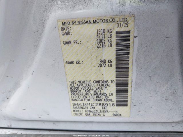 Nissan Altima 2.5 S Image 4