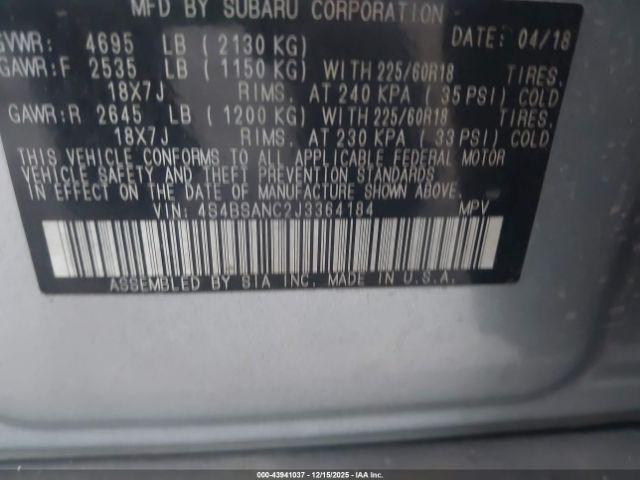 Subaru Outback 2.5i Limited Image 16