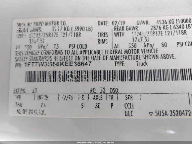 Ford F-350 Xl Image 6