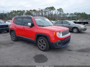  Salvage Jeep Renegade