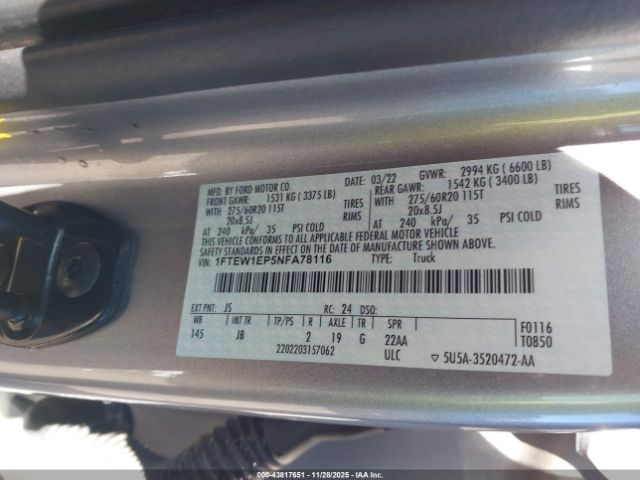 Ford F-150 Xl Image 8