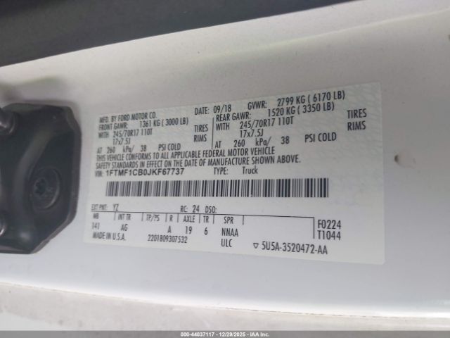 Ford F-150 Xl Image 8