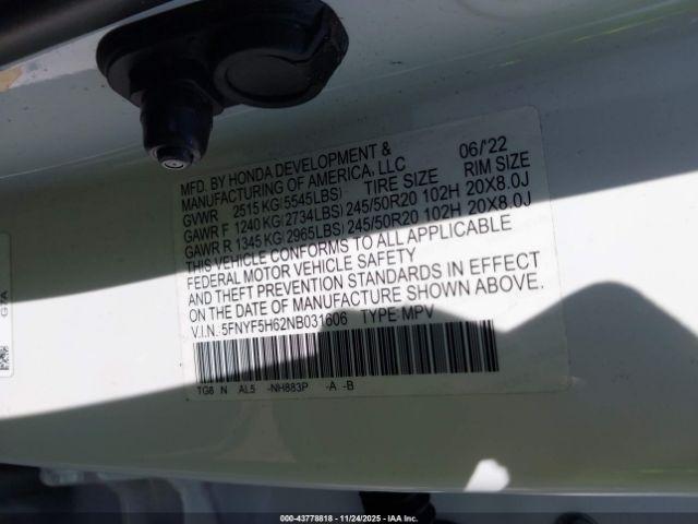 Honda Pilot 2wd Touring 7 Passenger Image 9