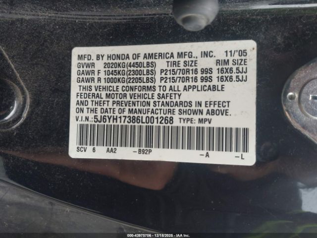 Honda Element Lx Image 11