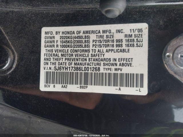 Honda Element Lx Image 11