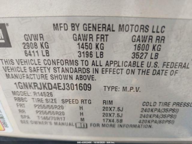 Chevrolet Traverse Ltz Image 13